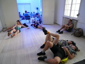 Performance workshop at GlogauAIR in Kreuzberg Berlin