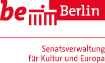 Sen_KuEu_logo_hoch Logo Berliner Senatsverwaltung für Kultur und Europa partner glogauair support grants local Berin