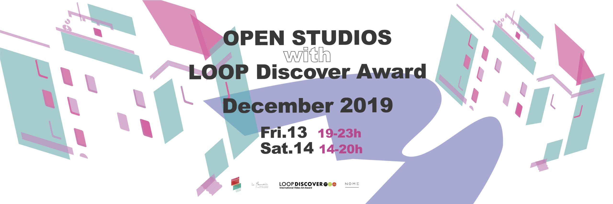 Open Studios December 2019 with LOOP Discover video art awards from Barcelona