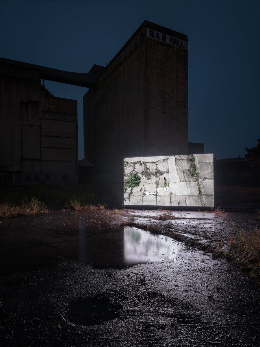 'After Light: These Dark Citizens' by Peter Power, with National Sculpture Factory at Cork Midsummer Festival 2022 / Photograph: Jed Niezgoda - www.jedniezgoda.com