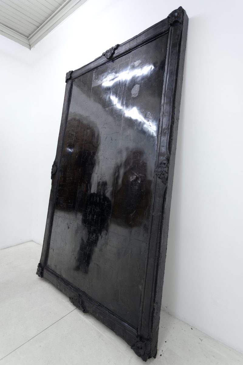 Exhibition: Lagrimas Negras. Artist: Alejandra Prieto. Die Ecke Gallery, Santiago, Chile, 2011
