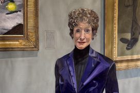 Detail, Two Remarkable Women at the Museum copy