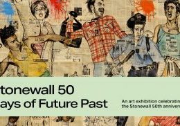 Exhibition Stonewall 50 Years of Future Past, Film Screening Night Banner Image at GlogauAIR